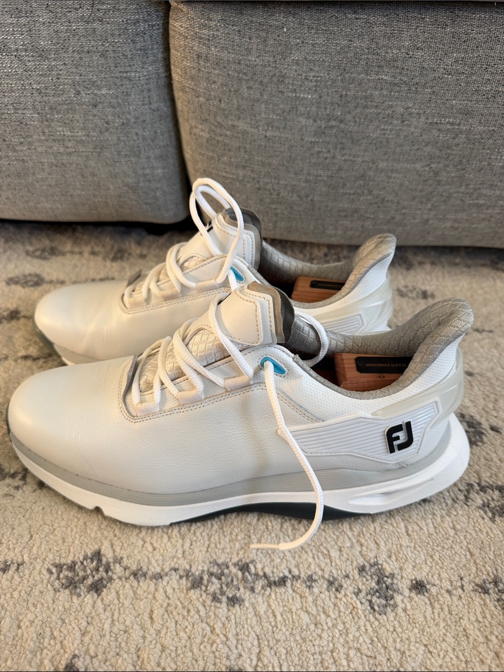 FootJoy Men’s White and Gray Performance Golf Sneakers